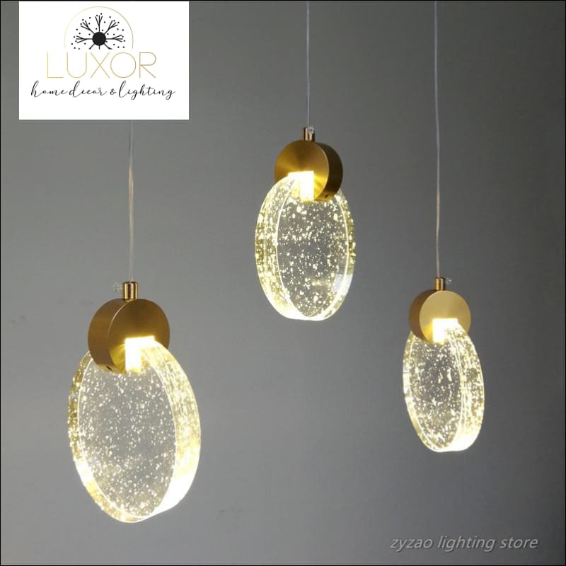 Pendant lighting Sunburst Glass Pendant - Luxor Home Decor & Lighting