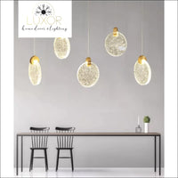 Sunburst Glass Pendant - Pendant lighting