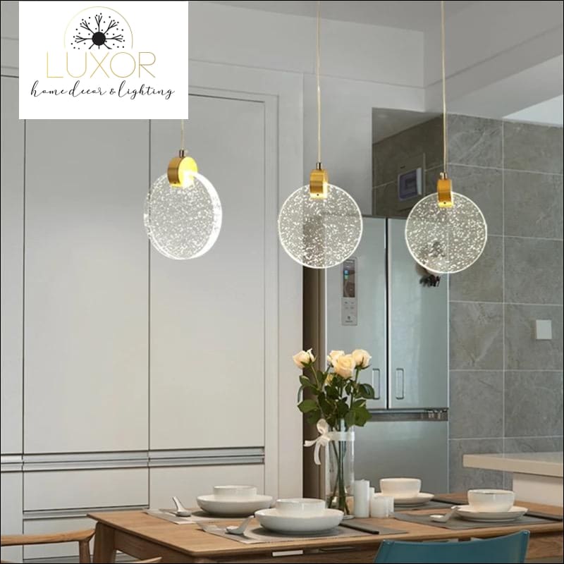 Sunburst Glass Pendant - Pendant lighting