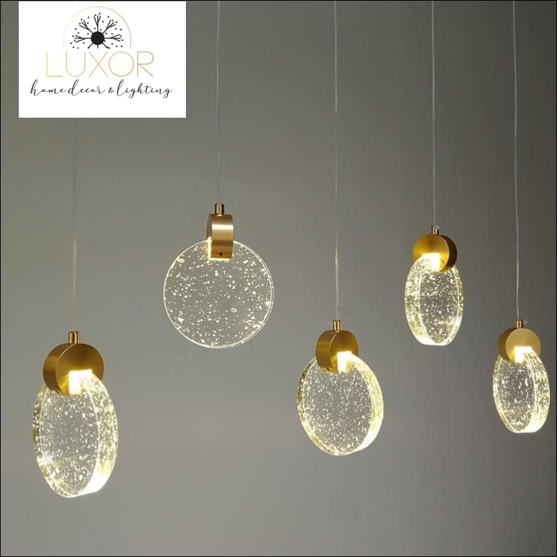 Pendant lighting Sunburst Glass Pendant - Luxor Home Decor & Lighting