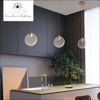Sunburst Glass Pendant - Pendant lighting