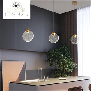 Sunburst Glass Pendant - Pendant lighting