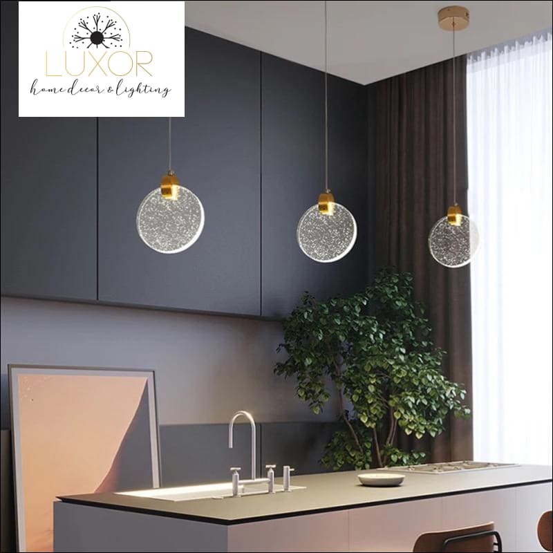Sunburst Glass Pendant - Pendant lighting