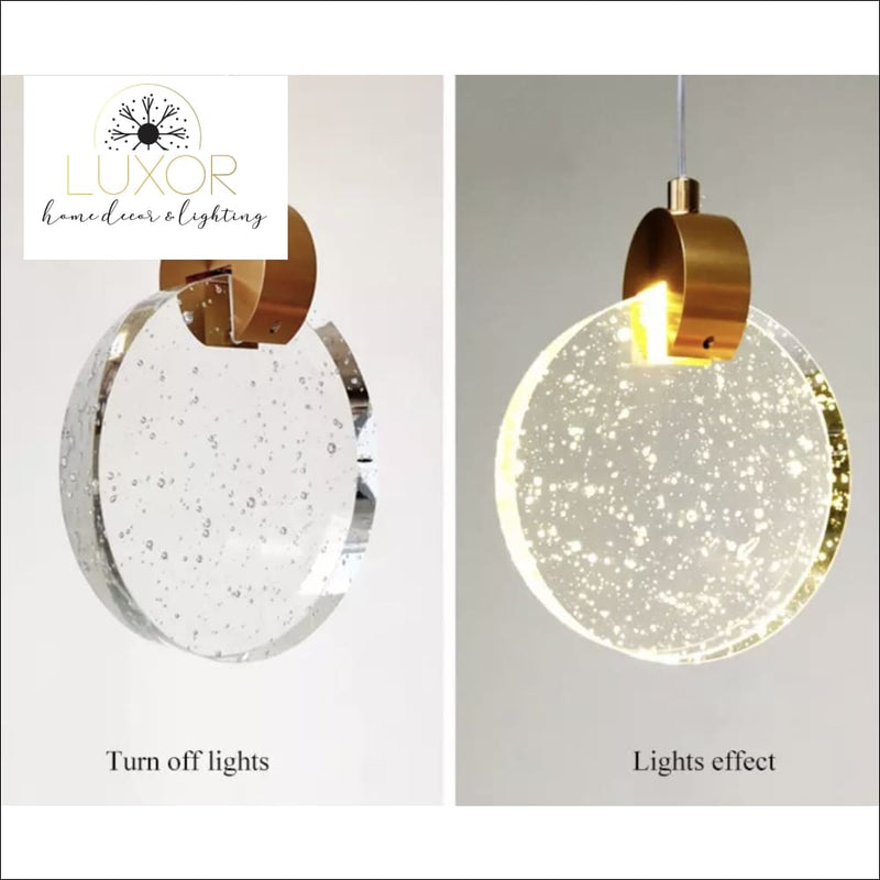 Sunburst Glass Pendant - Pendant lighting