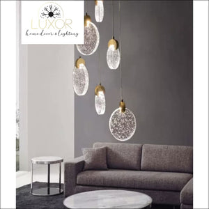 Sunburst Glass Pendant - Pendant lighting