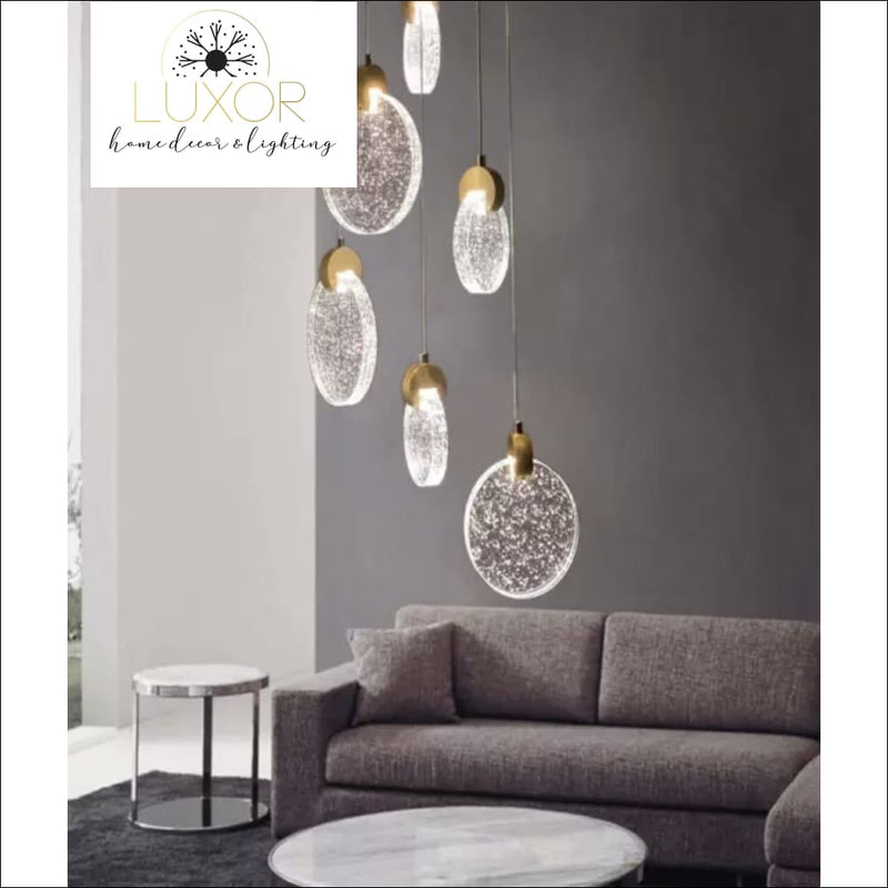 Sunburst Glass Pendant - Pendant lighting