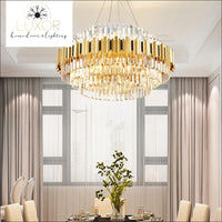 chandeliers Tasmira Crystal Chandelier - Luxor Home Decor & Lighting