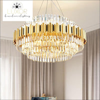 chandeliers Tasmira Crystal Chandelier - Luxor Home Decor & Lighting
