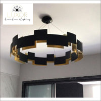 chandeliers Tavese Single LED Drum Chandelier - Luxor Home Decor & Lighting