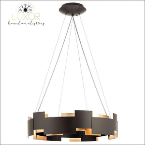 chandeliers Tavese Single LED Drum Chandelier - Luxor Home Decor & Lighting