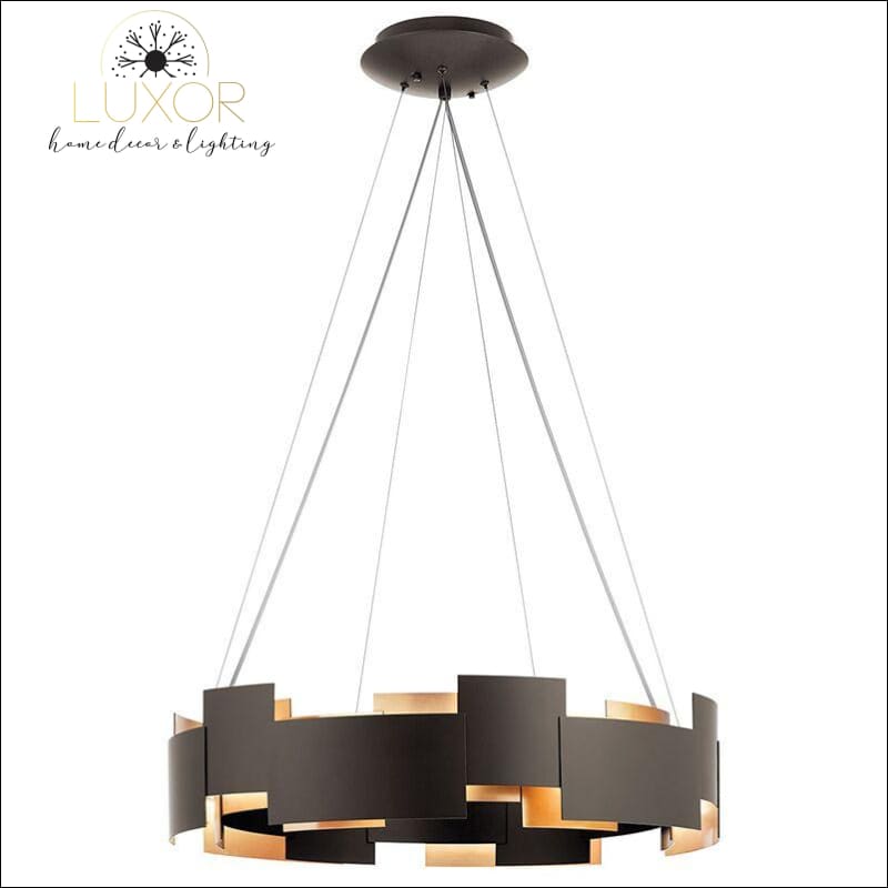 chandeliers Tavese Single LED Drum Chandelier - Luxor Home Decor & Lighting