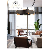 chandeliers Tavese Single LED Drum Chandelier - Luxor Home Decor & Lighting