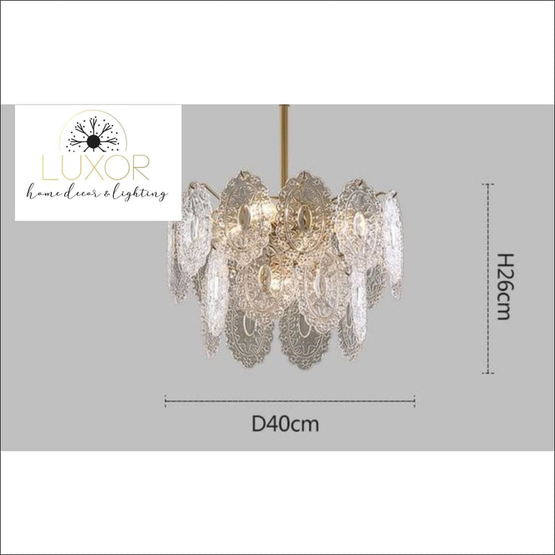 Terez Leaf Clover Chandelier - chandelier
