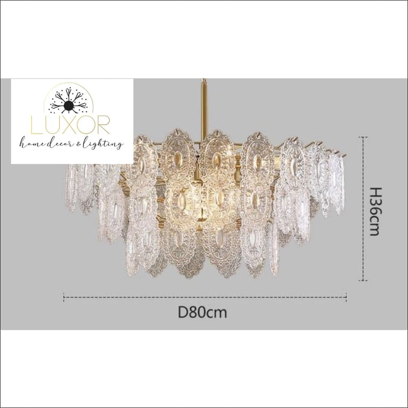 Terez Leaf Clover Chandelier - chandelier