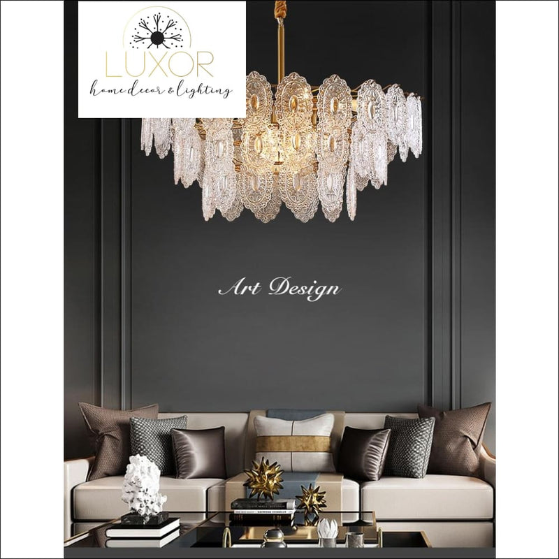 Terez Leaf Clover Chandelier - chandelier