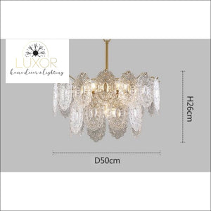 Terez Leaf Clover Chandelier - chandelier