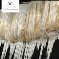 chandeliers Teza Royal Luxury Linear Suspension Chandelier. - Luxor Home Decor & Lighting