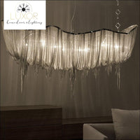 chandeliers Teza Royal Luxury Linear Suspension Chandelier. - Luxor Home Decor & Lighting