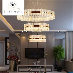 Chandelier Tiara Modern Crystal Chandelier - Luxor Home Decor & Lighting