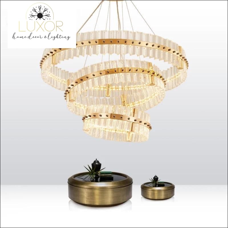 Chandelier Tiara Modern Crystal Chandelier - Luxor Home Decor & Lighting