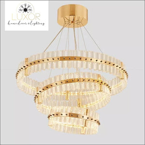 Chandelier Tiara Modern Crystal Chandelier - Luxor Home Decor & Lighting