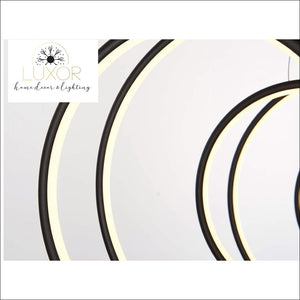 Chandeliers Tiatrini LED Circular Chandelier - Luxor Home Decor & Lighting