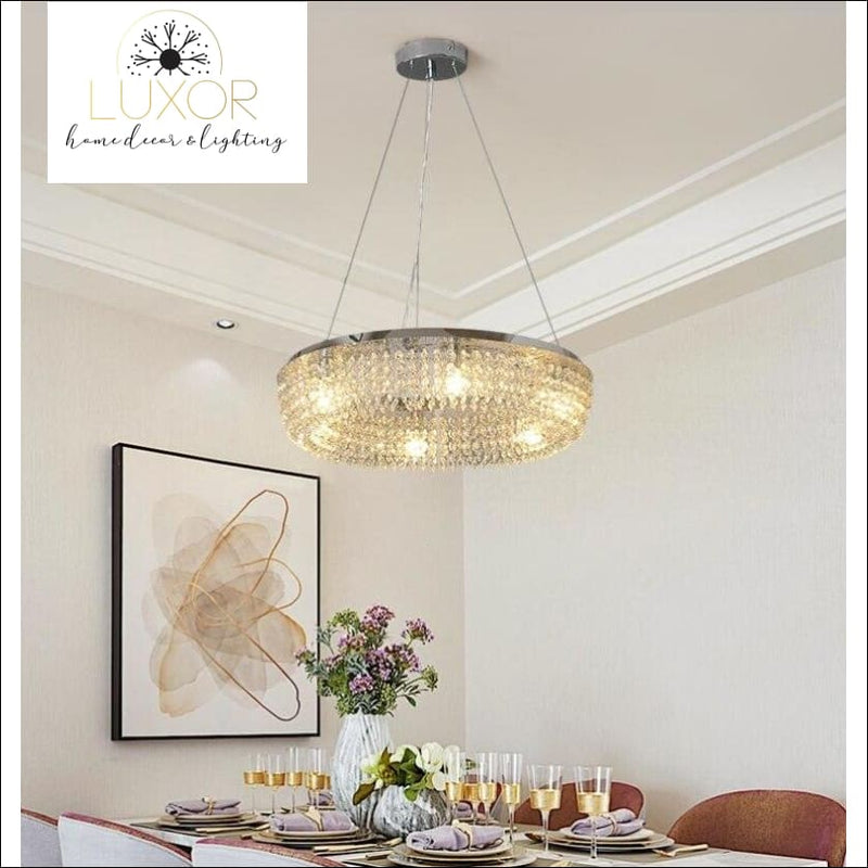 chandeliers Titan Modern Crystal Chandelier - Luxor Home Decor & Lighting