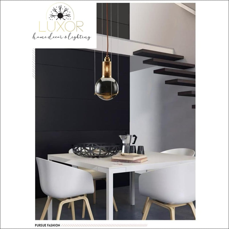 pendant lighting Transitional Post Modern Glass Pendant - Luxor Home Decor & Lighting