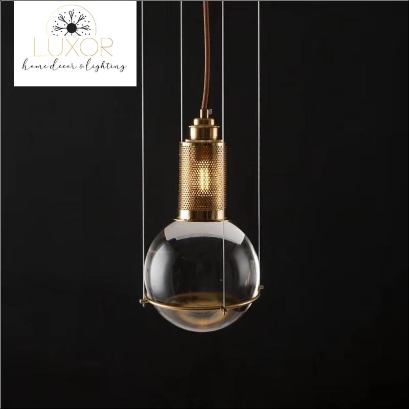 pendant lighting Transitional Post Modern Glass Pendant - Luxor Home Decor & Lighting