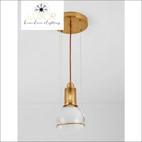 pendant lighting Transitional Post Modern Glass Pendant - Luxor Home Decor & Lighting