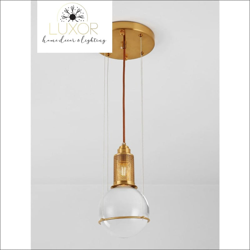 pendant lighting Transitional Post Modern Glass Pendant - Luxor Home Decor & Lighting