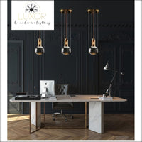 pendant lighting Transitional Post Modern Glass Pendant - Luxor Home Decor & Lighting