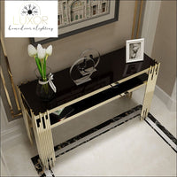 Trensi Marble Narrow Console Table