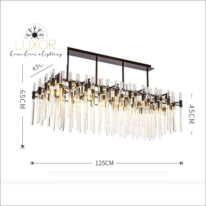 chandeliers Trenz Crystal Chandelier - Luxor Home Decor & Lighting