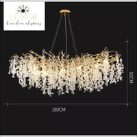 Tresini Ivy Chandelier - Dia180cmx60cm / Cold White - chandeliers