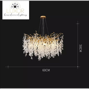 Tresini Ivy Chandelier - Dia60x50cm / Warm White - chandeliers