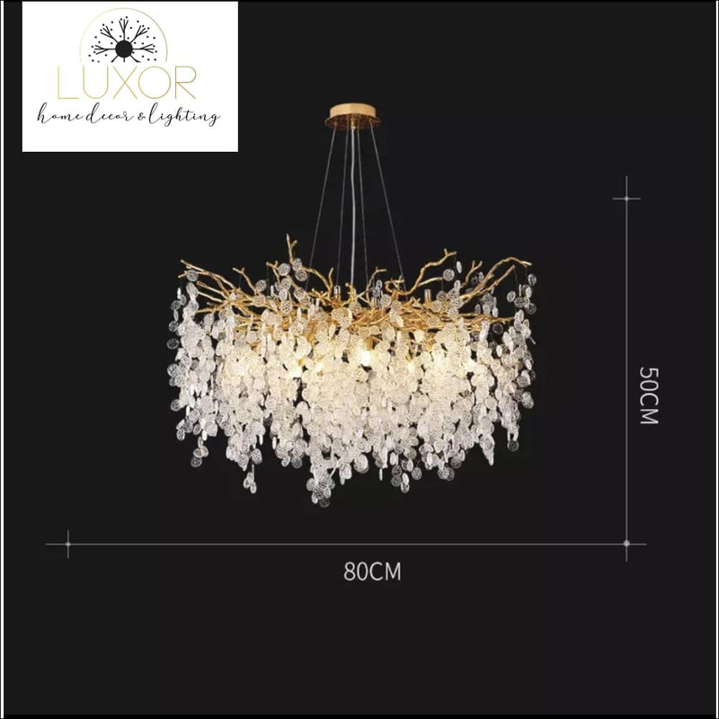 Tresini Ivy Chandelier - Dia80cmx50cm / Warm White - chandeliers