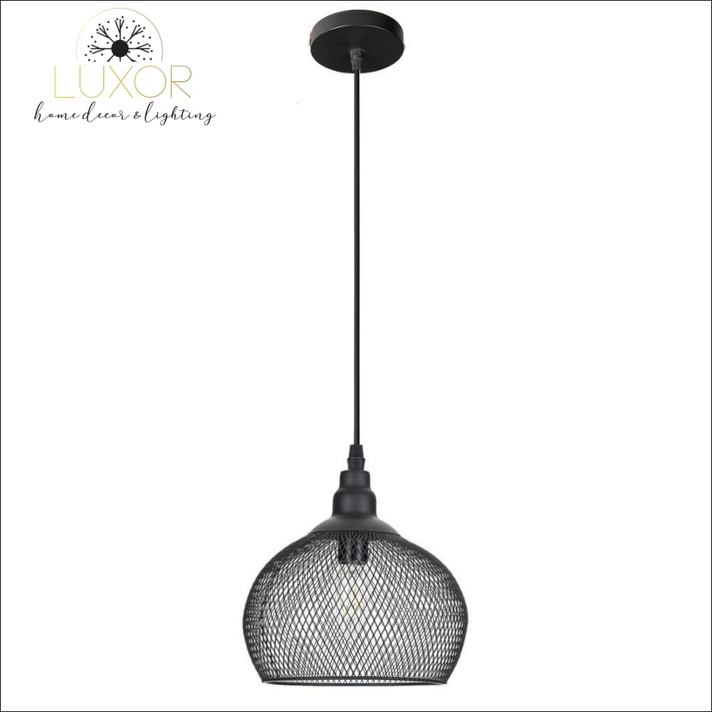 Trinity Black Mesh Pendant Light Collection - pendant lighting