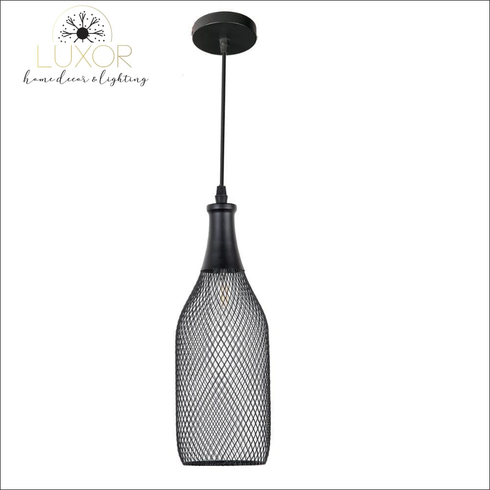 Trinity Black Mesh Pendant Light Collection - pendant lighting