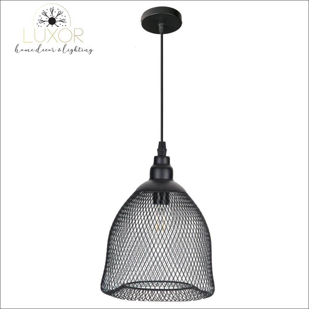 Trinity Black Mesh Pendant Light Collection - pendant lighting
