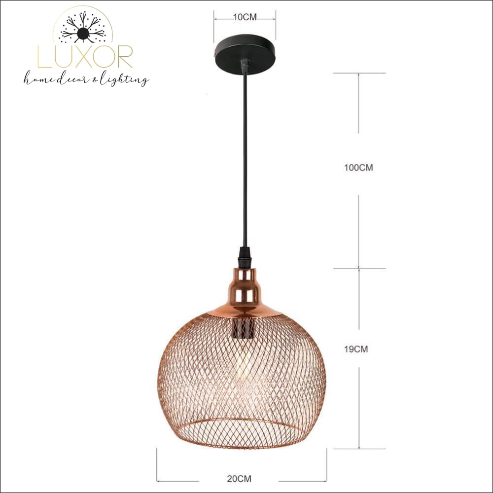pendant lighting Trinity Rose Gold Pendant Light Collection - Luxor Home Decor & Lighting