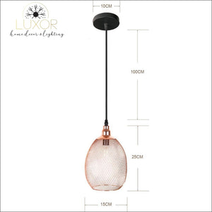 pendant lighting Trinity Rose Gold Pendant Light Collection - Luxor Home Decor & Lighting