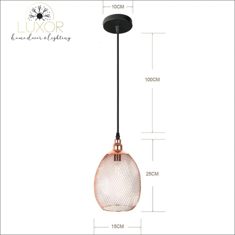 pendant lighting Trinity Rose Gold Pendant Light Collection - Luxor Home Decor & Lighting