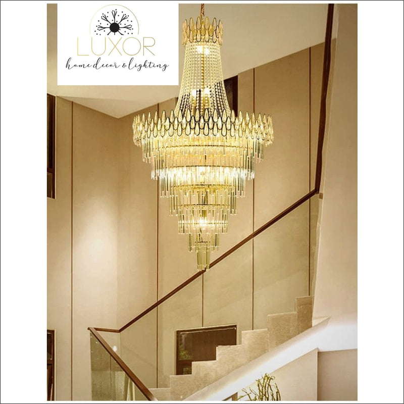 Tristan Luxury Crystal Chandelier - chandelier