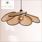 Tropical Bamboo Suspension Chandelier - chandeliers