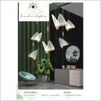 Tropical Hanging Butterfly Pendant - pendant lighting