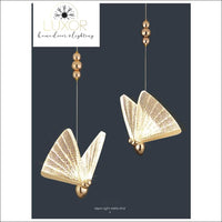 Tropical Hanging Butterfly Pendant - pendant lighting