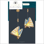 Tropical Hanging Butterfly Pendant - pendant lighting
