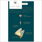 Tropical Hanging Butterfly Pendant - pendant lighting