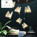 Tropical Hanging Butterfly Pendant - pendant lighting